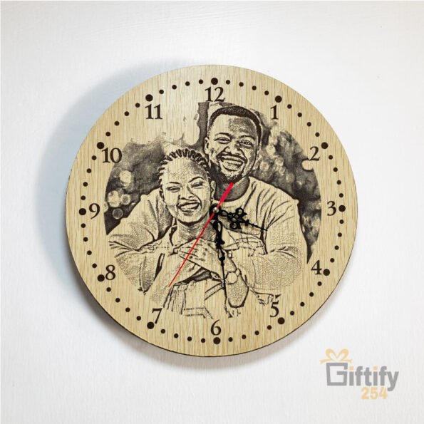 picture wall clock gift